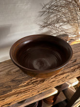 Load image into Gallery viewer, Brown Pottery Bowl