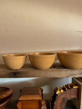 Load image into Gallery viewer, Agatized Wood Nesting Bowls, set of 4