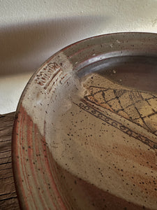 Handturned Stoneware Bowl