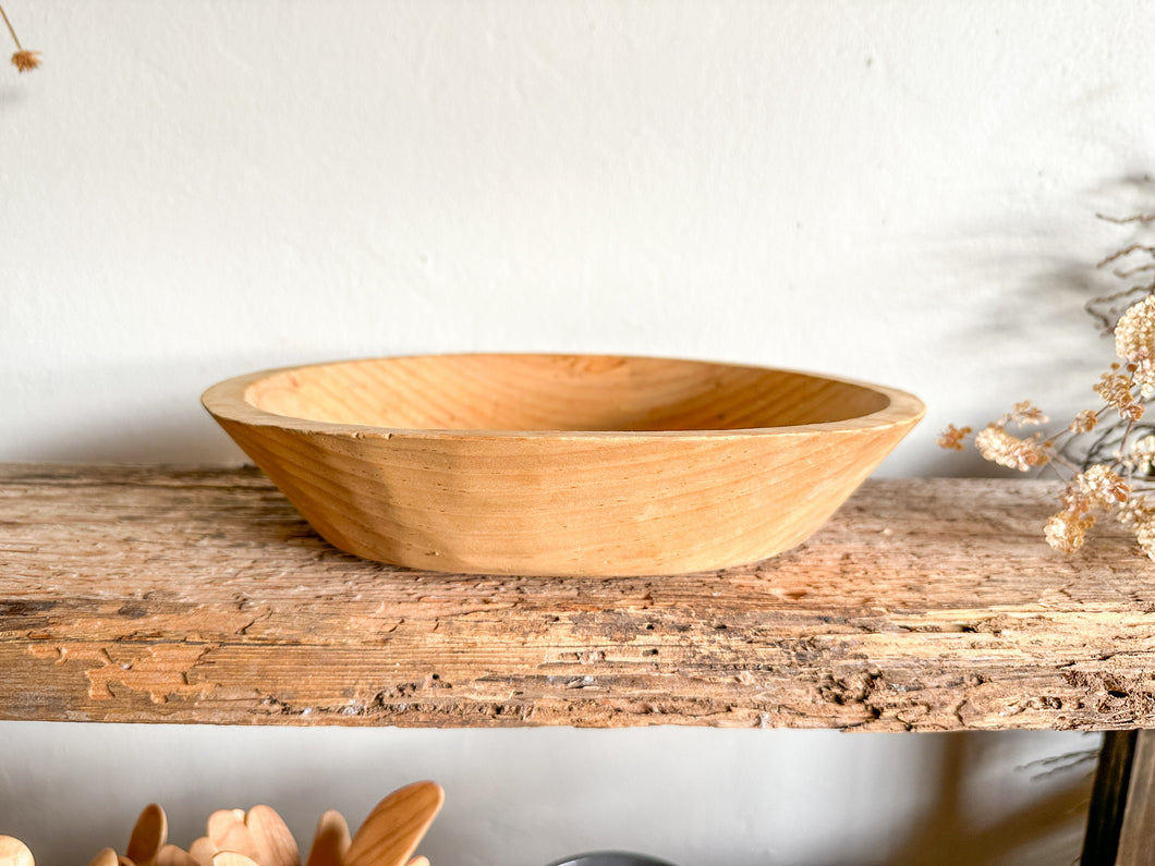 Primitive Wooden Bowl