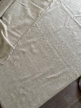 Load image into Gallery viewer, Oatmeal Woven Tablecloth