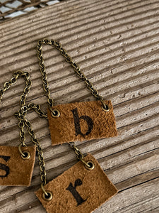 Leather Decanter Tags