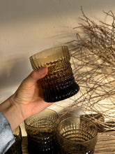 Load image into Gallery viewer, Brown Textured Rocks Glasses, set of 8