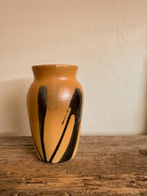 Load image into Gallery viewer, Earthy Tan &amp; Black Vase