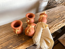 Load image into Gallery viewer, Terra Cotta Pot Napkin Rings, set of 4