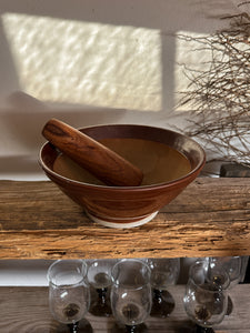 Large Japanese Grinding Bowl