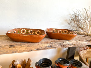 Mexican Pottery Dishes, pair