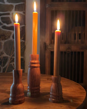 Load image into Gallery viewer, Mesquite Taper Candle Holders, set of 3