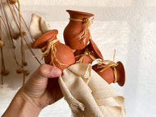 Load image into Gallery viewer, Terra Cotta Pot Napkin Rings, set of 4