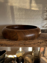 Load image into Gallery viewer, Shallow Wooden Bowl