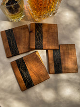 Load image into Gallery viewer, Dried Prickly Pear Coasters, set of 4