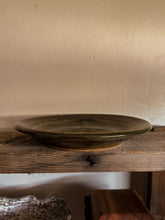 Load image into Gallery viewer, Olive Green Studio Pottery Platter