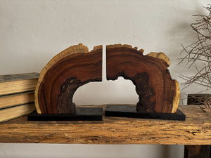 Perished Mesquite Bookends