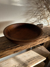 Load image into Gallery viewer, Heavy Bottom Wooden Bowl