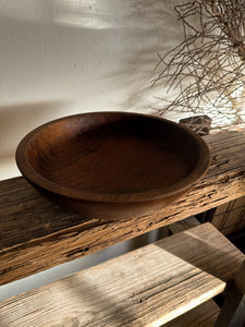 Heavy Bottom Wooden Bowl