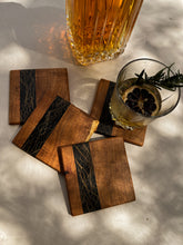 Load image into Gallery viewer, Dried Prickly Pear Coasters, set of 4