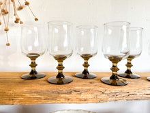 Load image into Gallery viewer, Tulip Brown Libby Glassware, set of 6