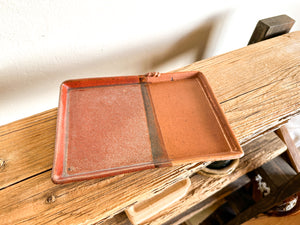 Brown Pottery Tray