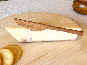 Mesquite Wooden Cheese Knife