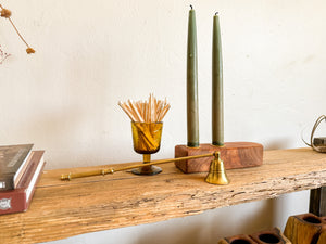Mesquite Tapered Candle Holder