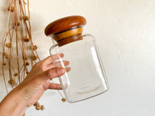 Load image into Gallery viewer, Teakwood Dry Storage Canister