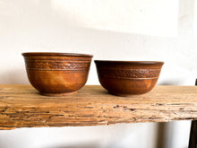 Load image into Gallery viewer, Hand Turned Pottery Bowls, pair
