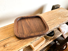 Load image into Gallery viewer, Squared Walnut Dish