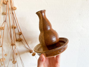 Speckled Brown Vase