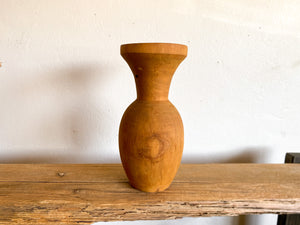 Hand Turned Natural Vase