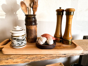 Walnut Circle Dish