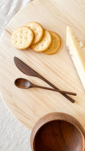 Spoon & Cheese Knife, pair