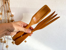Load image into Gallery viewer, Maple Wood Serving Utensils