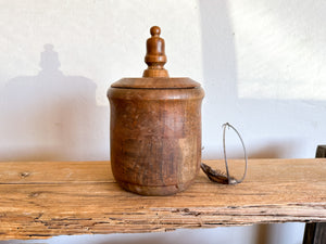 Wooden Canister