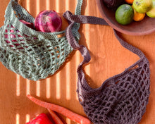 Load image into Gallery viewer, Crochet Market Bags, by Prickly Pear Weaver