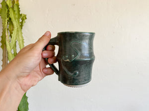 Green Mug with Swirls