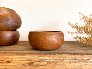 Teak Wood Small Bowl