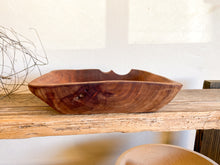 Load image into Gallery viewer, Hand Carved Wooden Bowl