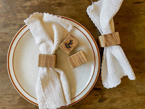 *Discontinued* Napkin Rings, set of 4