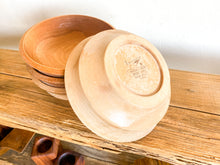 Load image into Gallery viewer, Stackable Blonde Wooden Bowls, set of 4