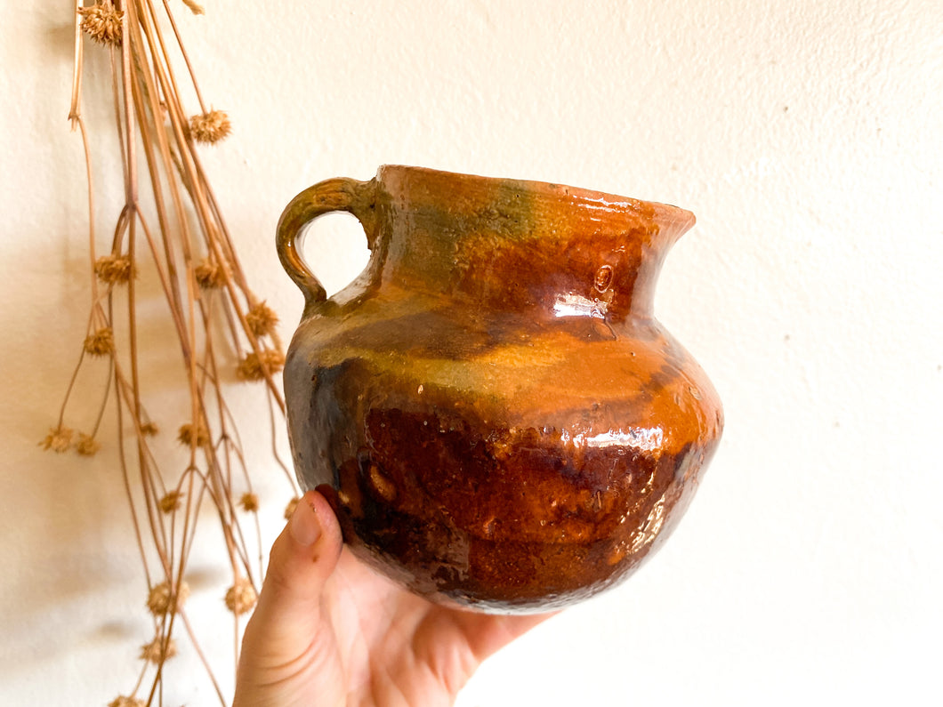 Mexican Red Clay Pitcher