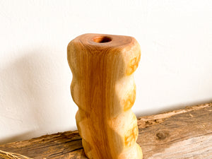 Textured Mesquite Vase