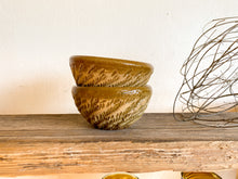 Load image into Gallery viewer, Textured Pottery Bowls, pair
