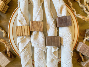 *Discontinued* Napkin Rings, set of 4