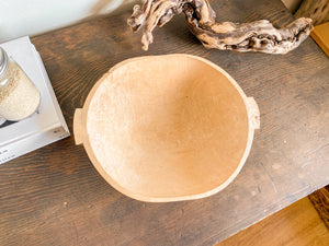 Primitive Carved Bowl