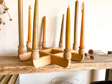Load image into Gallery viewer, Wooden Candelabra