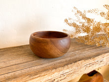 Load image into Gallery viewer, Teak Wood Small Bowl