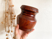 Load image into Gallery viewer, Dark Wooden Vase