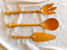 Load image into Gallery viewer, Beige &quot;Marbled&quot; Utensil Set