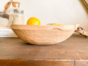 Primitive Carved Bowl