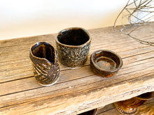 Load image into Gallery viewer, Brown Mini Pottery Set